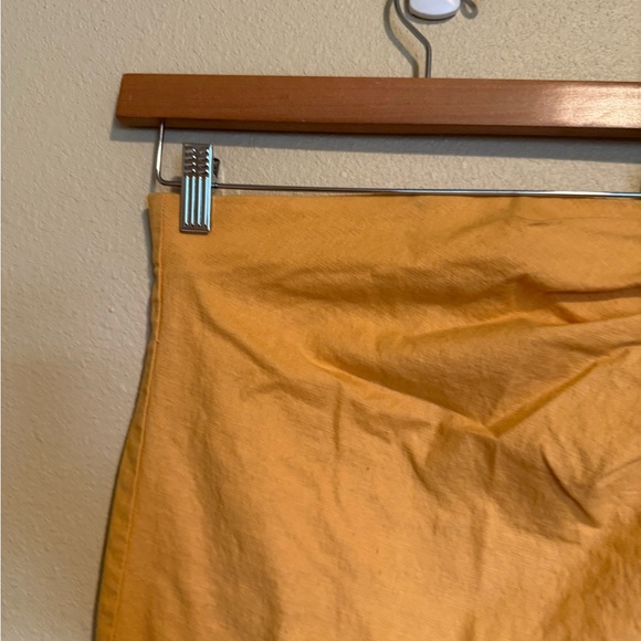 Zara Yellow Midi Skirt - Picture 6 of 8